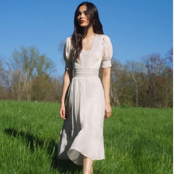 Reformation | Betsie Dress in Cream NWT! - Picture 7 of 7